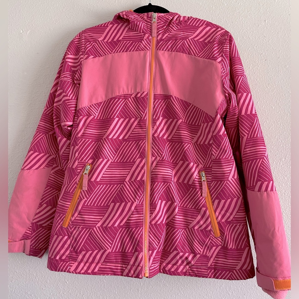 Lands End XL/16 Girls Kids Winter Outdoor Hooded Puffer Jacket